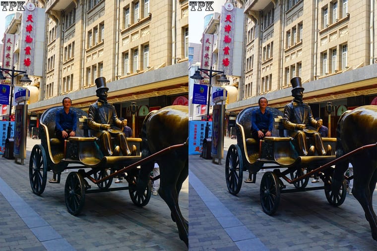 天津 步行街上的马车  240619 - 图片5