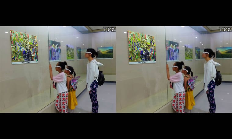 参观立体摄影展  24-7-4 - 图片4