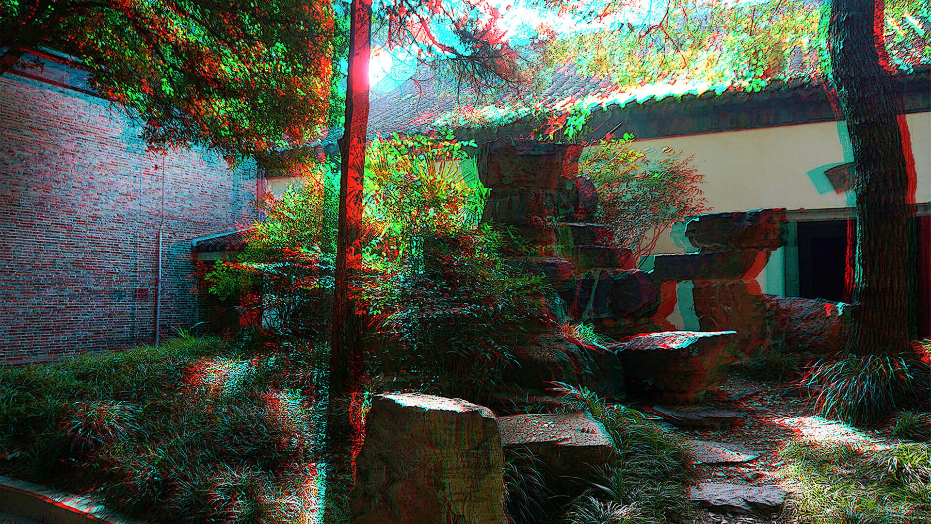扬州 大明寺 红蓝立体图 240826 - 图片2