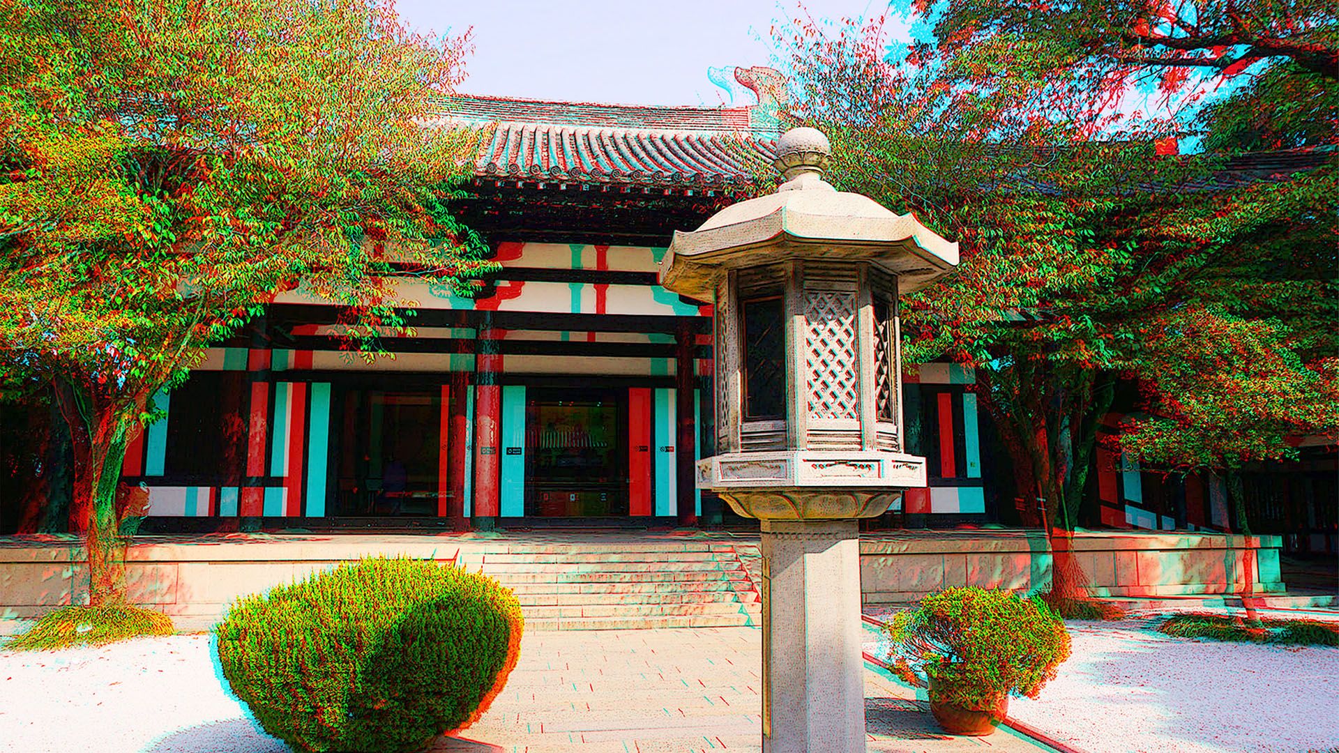 扬州 大明寺 红蓝立体图 240826 - 图片4