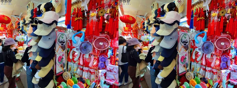 【立体摄影】  小商品市场（1）250422 - 图片3