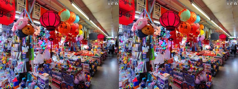 【立体摄影】  小商品市场（1）250422 - 图片4