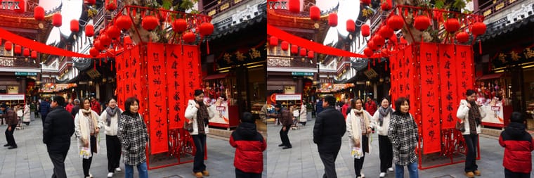 2026年豫园灯会 3【立体摄影】平行左右图 260210 - 主图