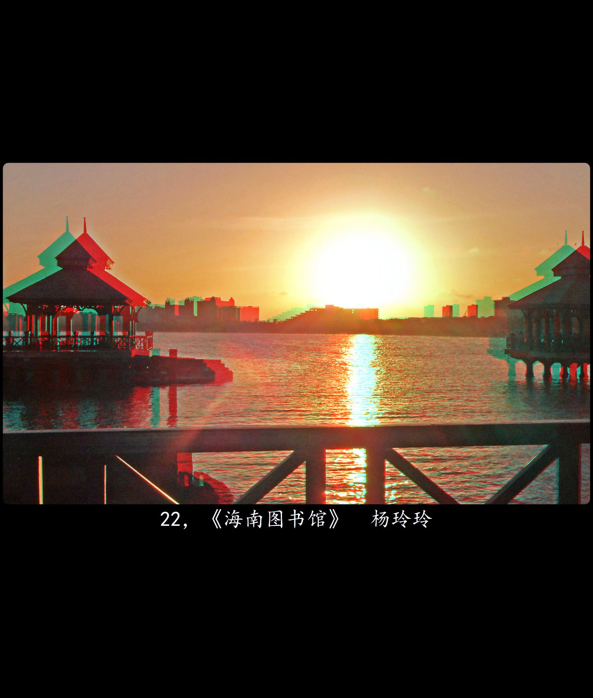 全国立体摄影作品选 III【佳作欣赏】XRC红青图 260331 - 图片2