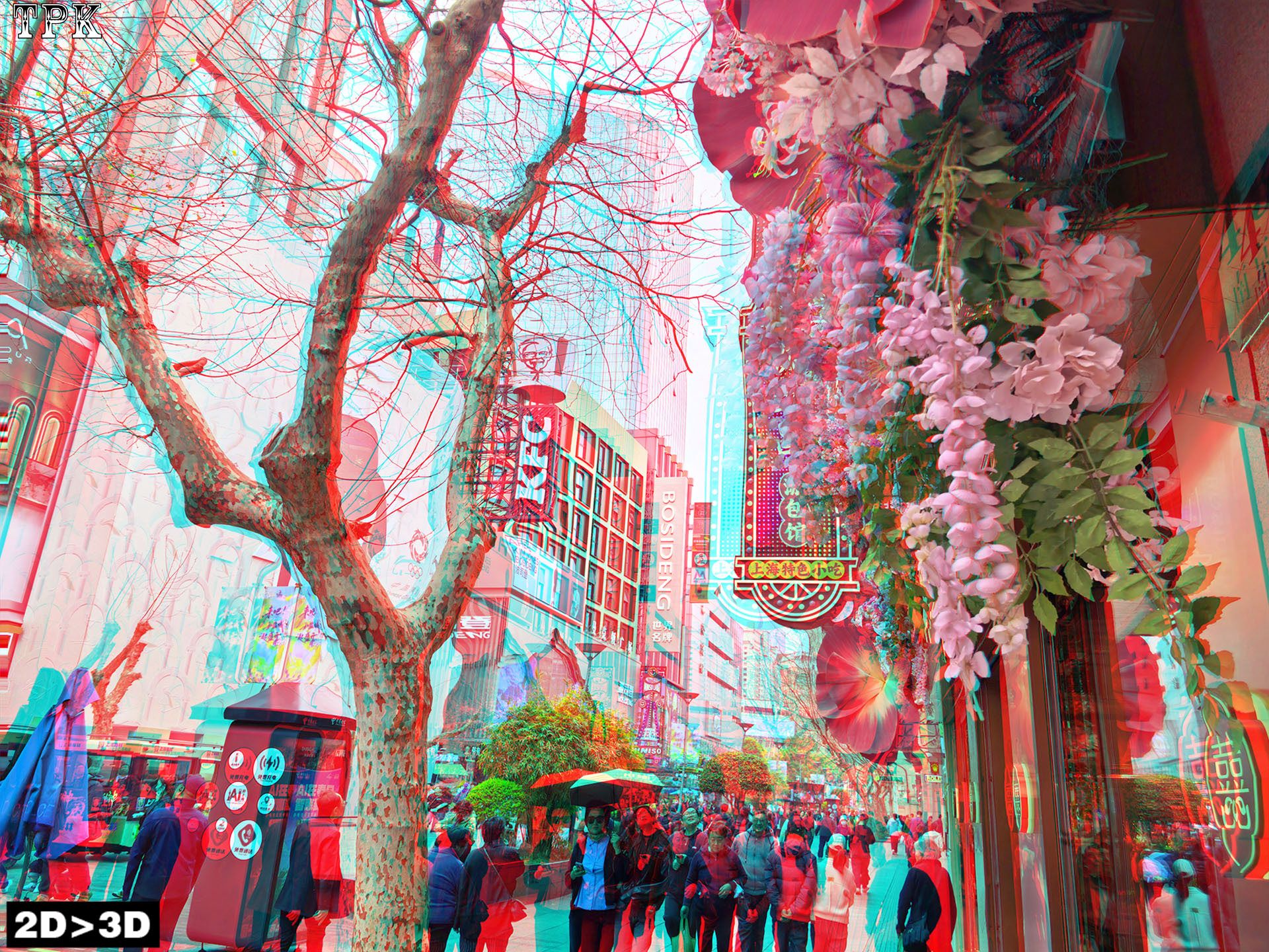 浓妆艳抹 难为商家【立体摄影】XRC红青图 260401 - 主图