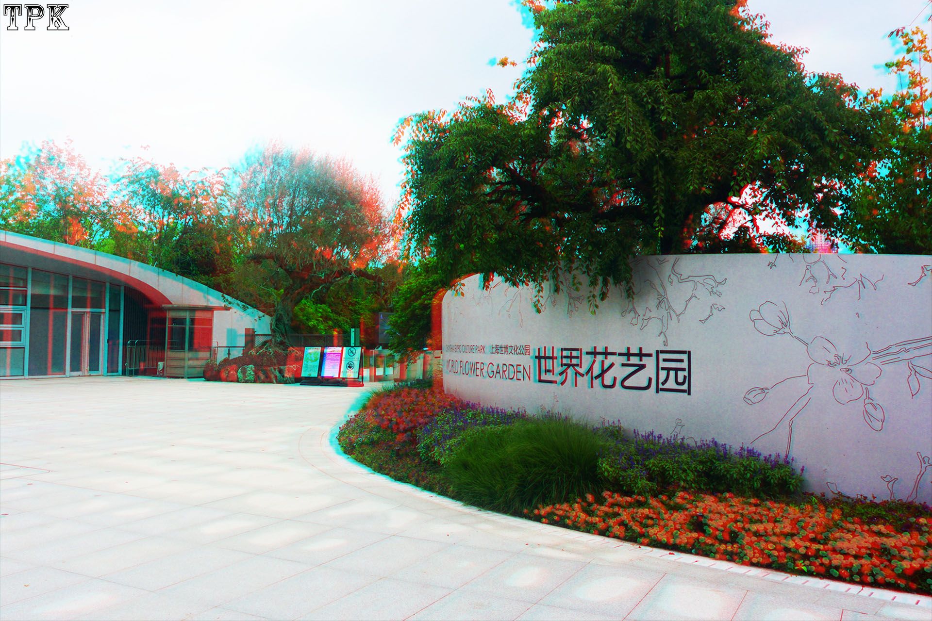 徜徉在世界花艺园（1）【立体摄影】XRC红青图 260620 - 主图