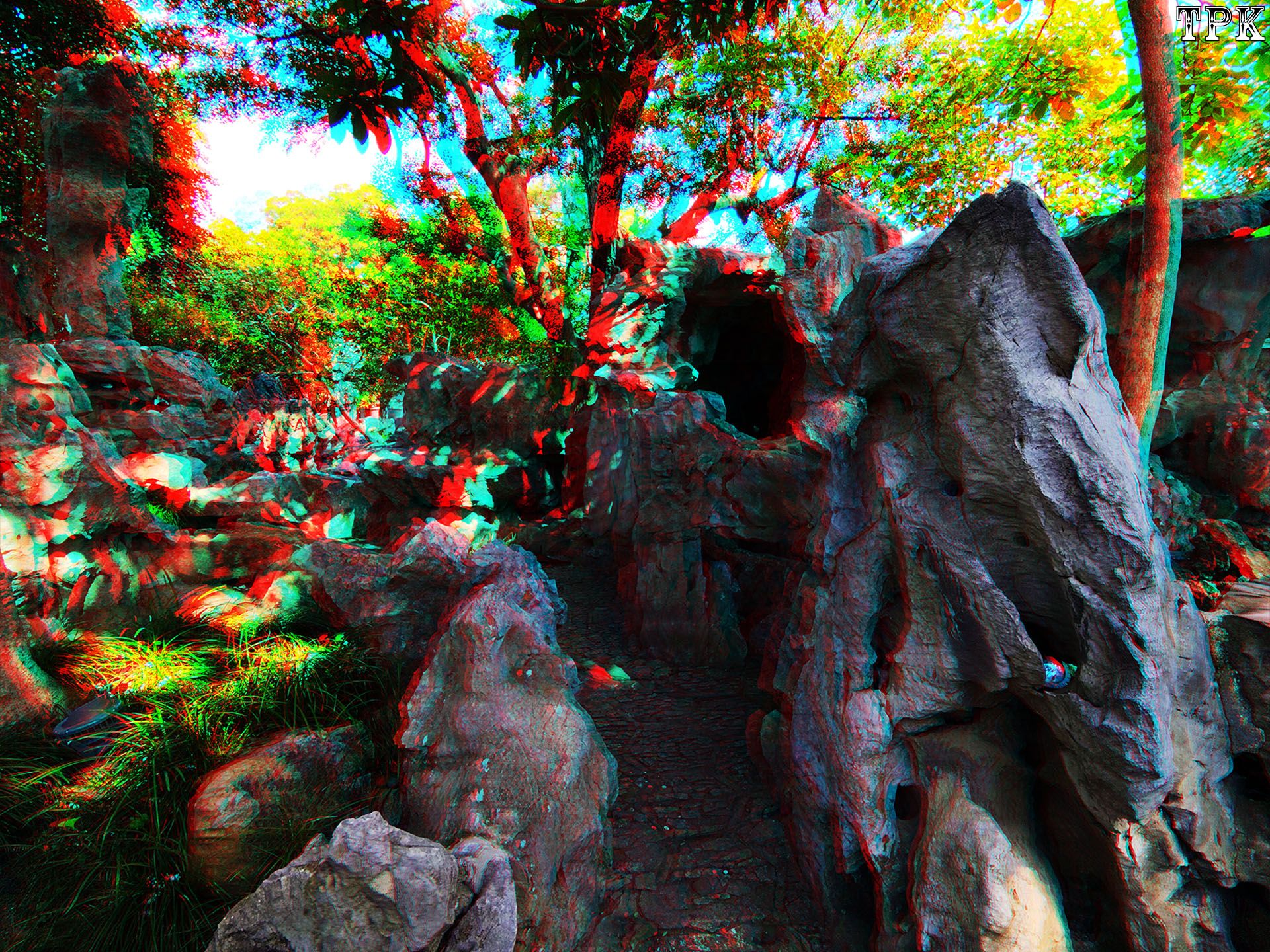 姑苏怡园得闲游(4)【立体摄影】XRC红青图 260625 - 图片8