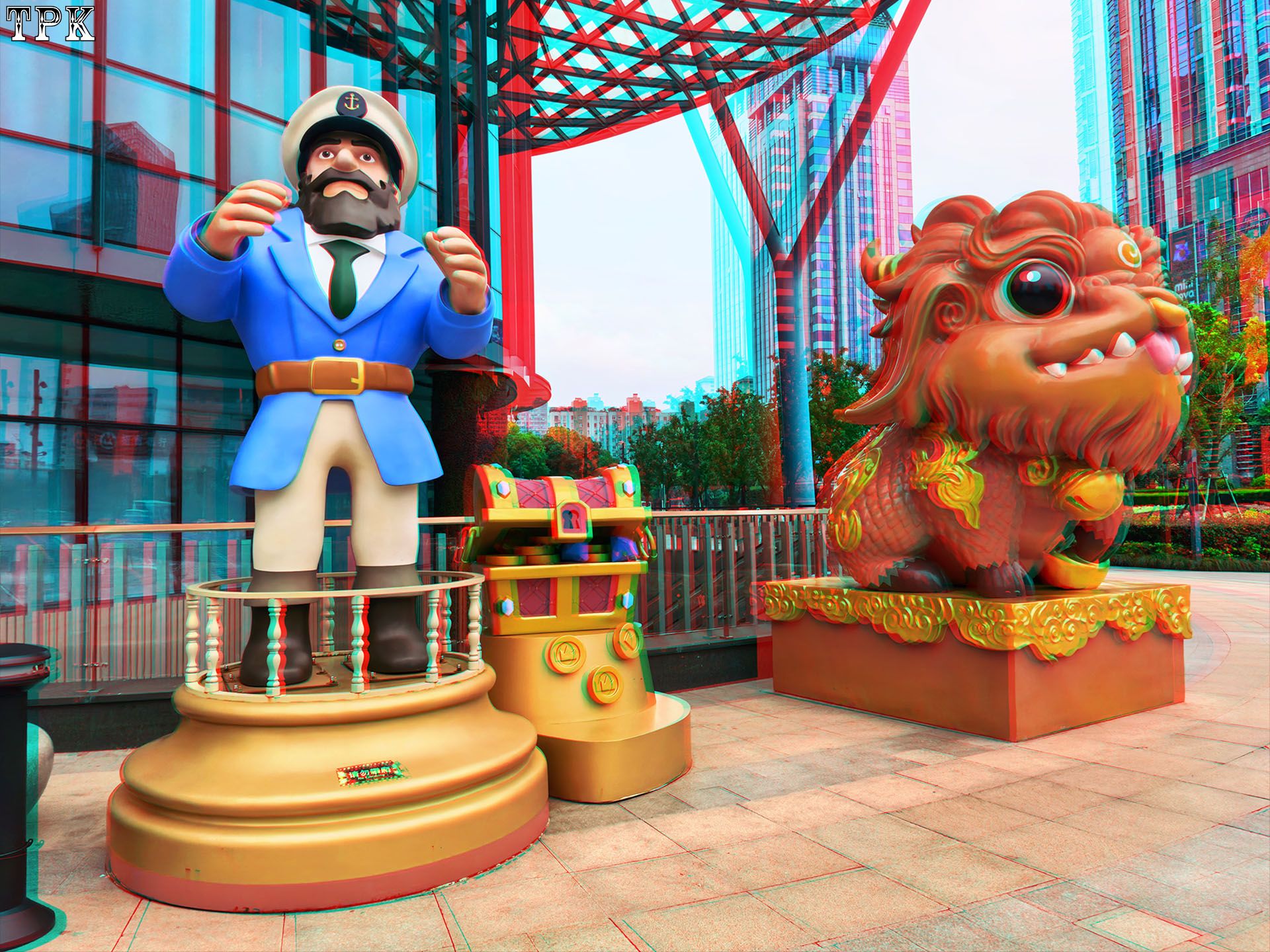 上海五角场【立体摄影】XRC红青图 260704 - 图片3