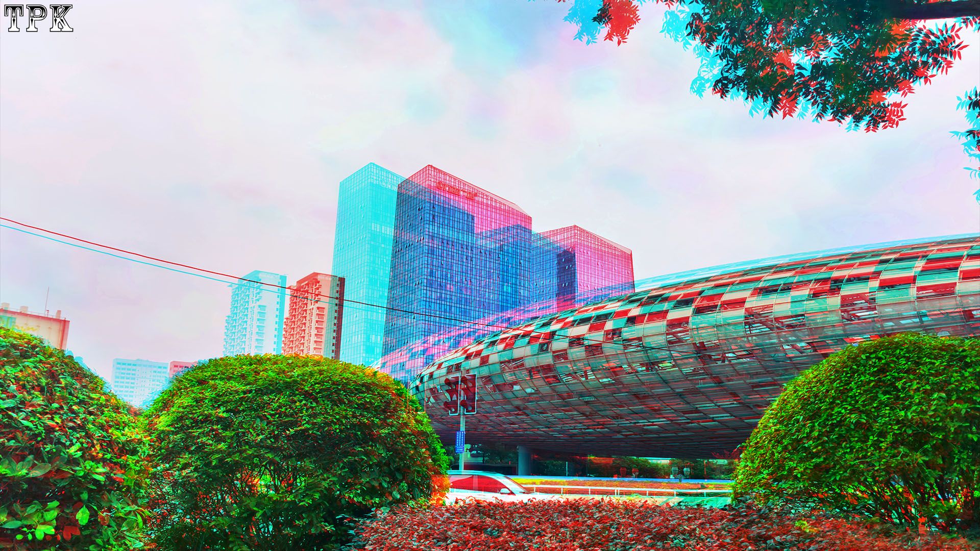 上海五角场【立体摄影】XRC红青图 260704 - 图片4