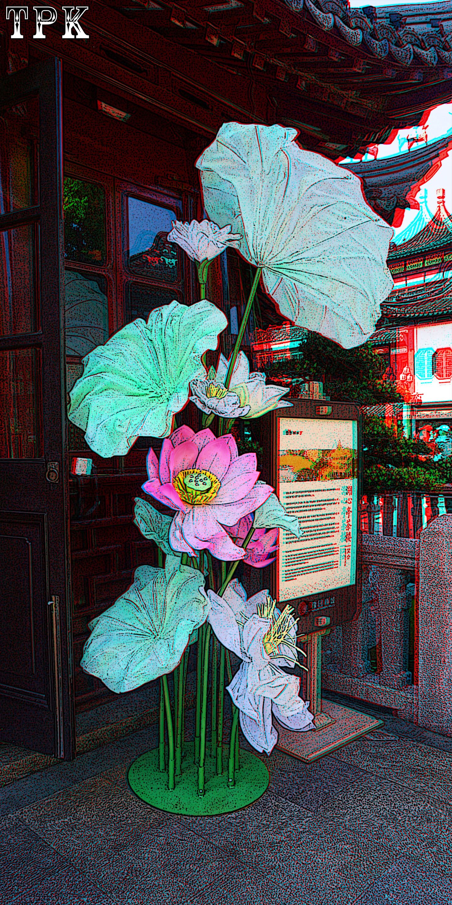 九曲桥上（2）【全屏立体图】XRC红青图 260712 - 图片4